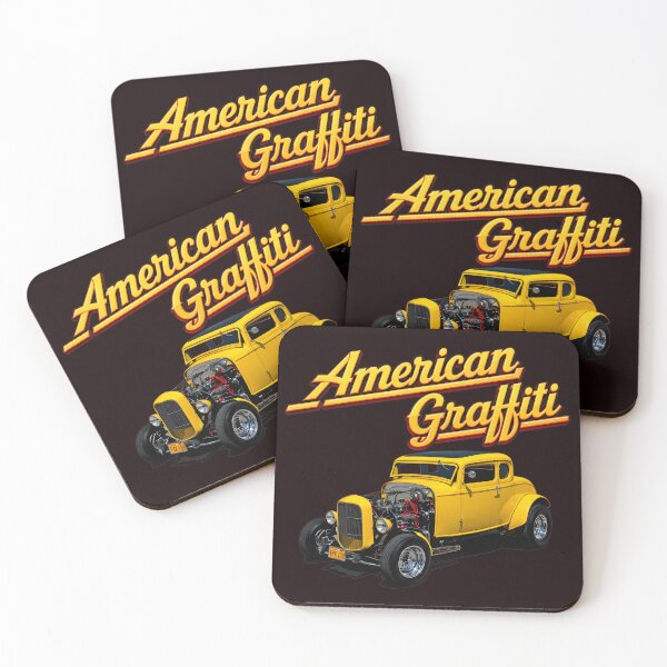 Item preview, American Graffiti Hot Rod Retro Script designed and sold by Millle-Feuye.