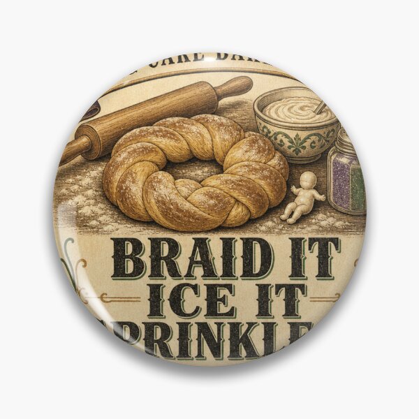 Item preview, Braid It Ice It Sprinkle It King Cake Baker designed and sold by BoosterShop.