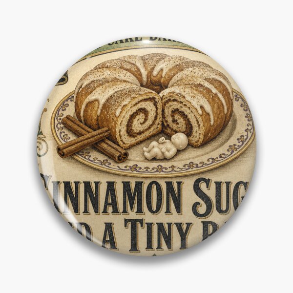 Item preview, Cinnamon Sugar and a Tiny Baby Southern Baking designed and sold by BoosterShop.