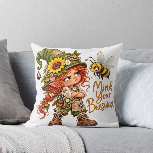 Item preview, Mind Your Beeswax Sassy Garden Gnome designed and sold by J-CCreations.