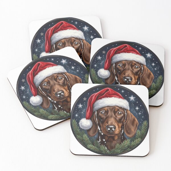 Item preview, Dachshund Christmas Oversized T-Shirt designed and sold by Alan Cruz.
