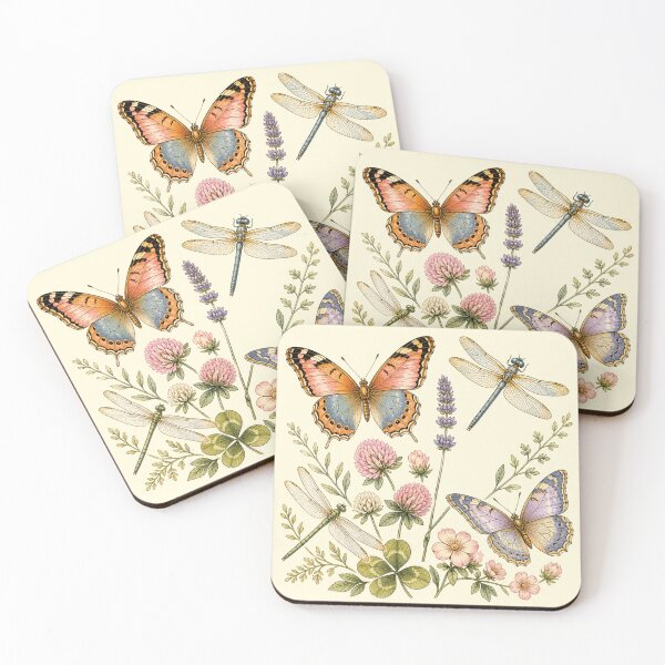 Item preview, Flutter & Bloom designed and sold by bubblyrainbow.