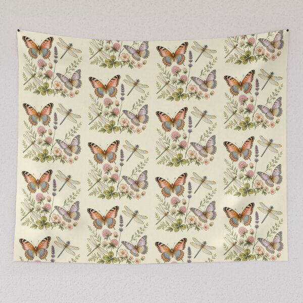 Item preview, Flutter & Bloom designed and sold by bubblyrainbow.