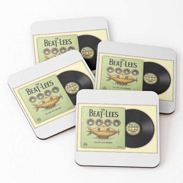 Item preview, The Beat-Lees - Vintage Parody Vinyl Record Wall Art, Faux Record Display Printable, Retro Music Decor designed and sold by DGMaxShop.