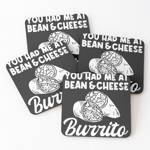 Item preview, You Had Me At Bean And Cheese Burrito Distressed Foodie designed and sold by BUNNIES-EL.