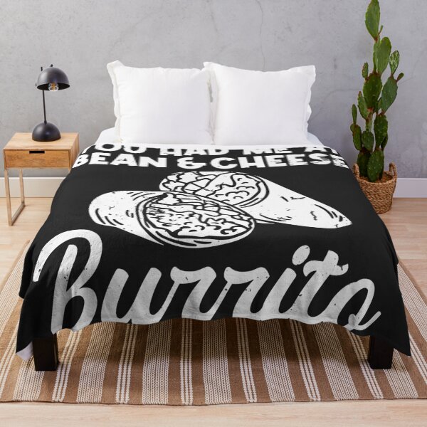 Item preview, You Had Me At Bean And Cheese Burrito Distressed Foodie designed and sold by BUNNIES-EL.