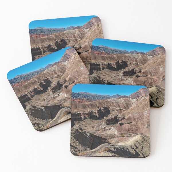 Item preview, La Yesera Quebrada Conchas Salta Colorful Mountains Desert designed and sold by Keltoi-art.