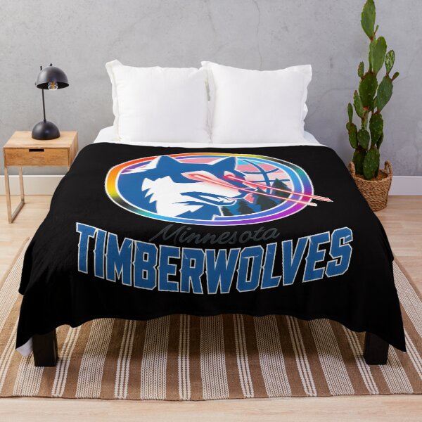Item preview, Minnesota Wolves Laser Eyes Retro Emblem designed and sold by KarienaleeKk.