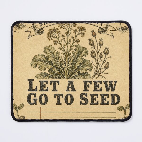 Item preview, Let a Few Go to Seed Seed Garden designed and sold by BoosterShop.
