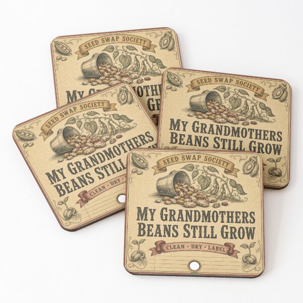 Item preview, My Grandmothers Beans Still Grow Heirloom Beans designed and sold by BoosterShop.