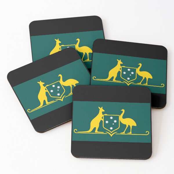 Item preview, Great Southern Land, coat of arms variation designed and sold by Kangaroo Sun.