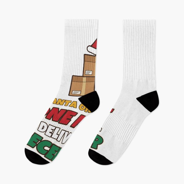 Item preview, Santa Only Works One Night I Deliver All December Funny Delivery Driver Christmas designed and sold by Bornprints.