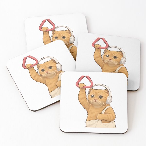 Item preview, Subway Cat Meme designed and sold by sollunadesignns.