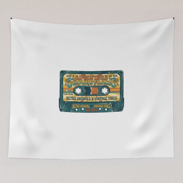 Item preview, Retro Cassette Tape Adventure Soundtrack designed and sold by Sanan Israyilli.