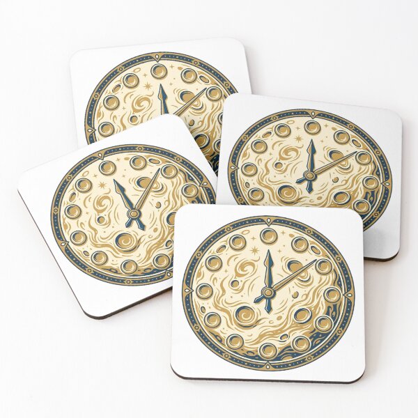 Item preview, Celestial Moon Clock Face Astrology designed and sold by Sanan Israyilli.