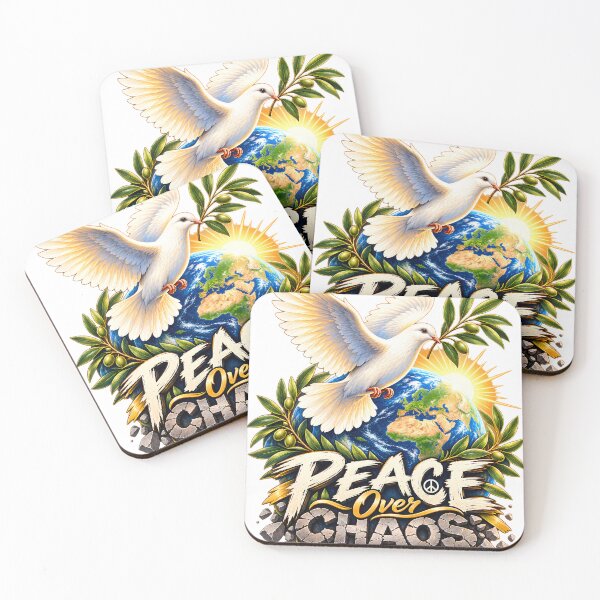 Item preview, Peace Over Chaos – Dove of Peace, Hope & Unity designed and sold by Origamoart.