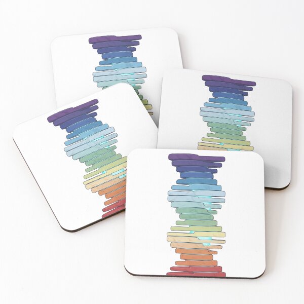 Item preview, Rainbow Pulse Pillar designed and sold by funspms.