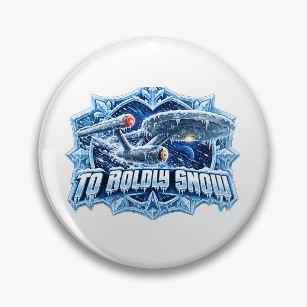 Item preview, To Boldly Snow designed and sold by Jasper Kingsley Brainwaves.