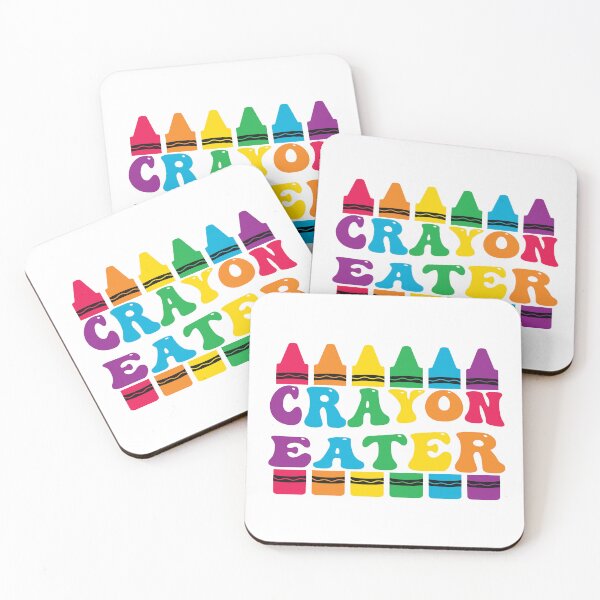 Item preview, Crayon Eater Funny Cute Toddler Baby Bodysuit Humor T-Shirt designed and sold by DAM Creative ⭐⭐⭐⭐⭐.