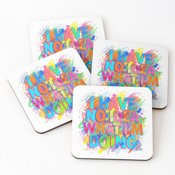 Item preview, I Have No Idea What Im Doing Neon Graffiti designed and sold by Sanan Israyilli.
