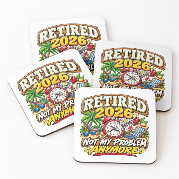 Item preview, Retired 2026 Not My Problem Anymore Funny Retirement Beach Vacation designed and sold by Photo-Sphere101.