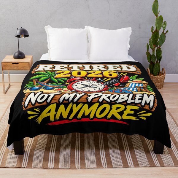 Item preview, Retired 2026 Not My Problem Anymore Funny Retirement Beach Vacation designed and sold by Photo-Sphere101.