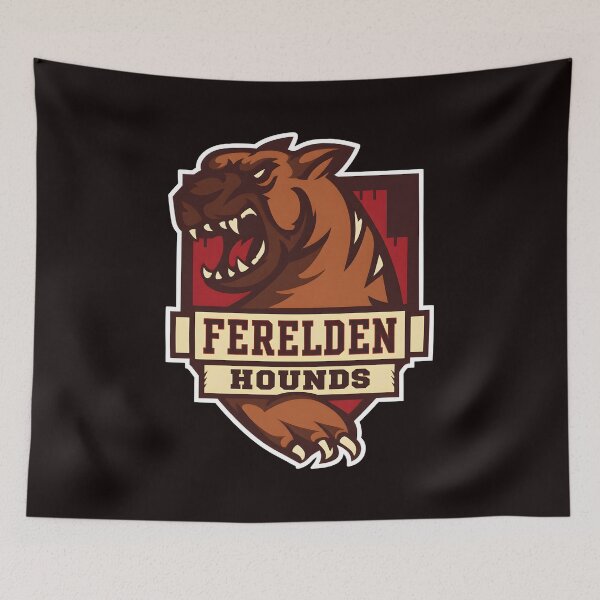 Item preview, Ferelden Hounds Fierce Creature Emblem Art designed and sold by Ahkamnash.