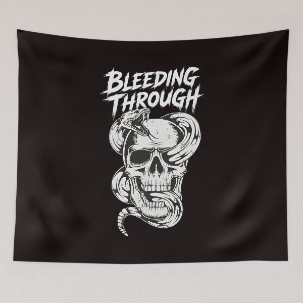 Item preview, Bleeding Through Skull Snake Dark Art designed and sold by Ahkamnash.