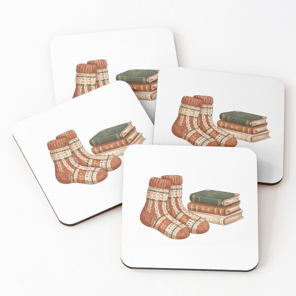 Item preview, Cozy Reading Nook Vintage Books and Socks designed and sold by Sanan Israyilli.