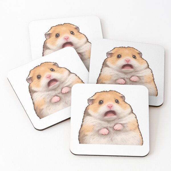Item preview, Shocked Hamster Meme designed and sold by sollunadesignns.