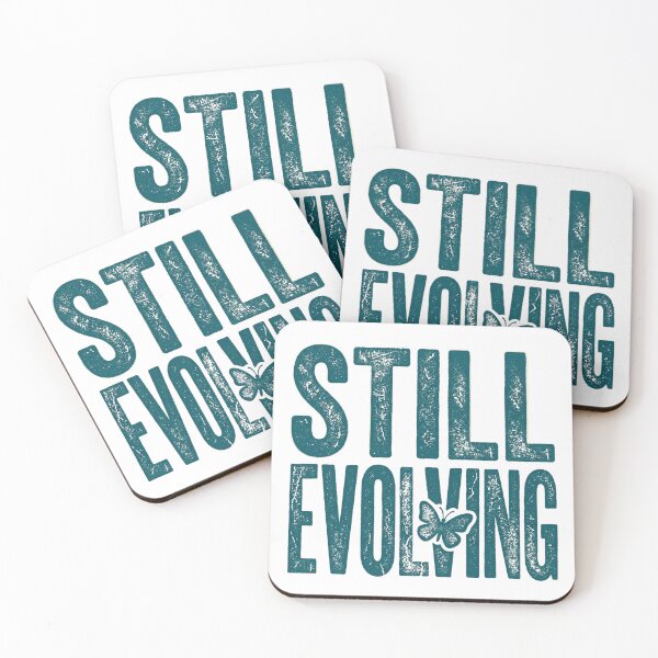 Item preview, Still Evolving Vintage Butterfly Typography Quote designed and sold by Sanan Israyilli.