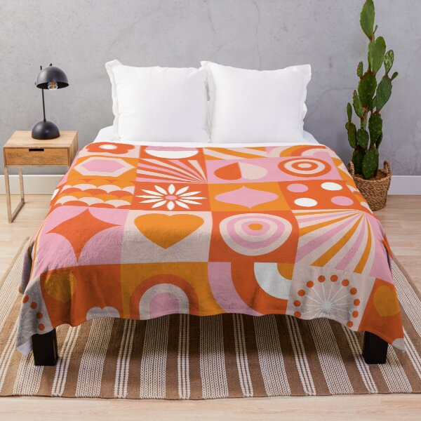 Item preview, Cute Shapes Pattern with a Mid Century Modern Vibe designed and sold by Kelly Dietrich Mandalas & Colorful Patterns.