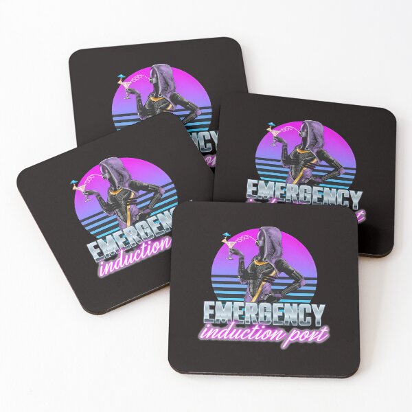 Item preview, Emergency Induction Port Retro Synthwave designed and sold by Sadeetfel.