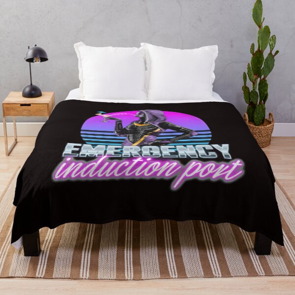 Item preview, Emergency Induction Port Retro Synthwave designed and sold by Sadeetfel.