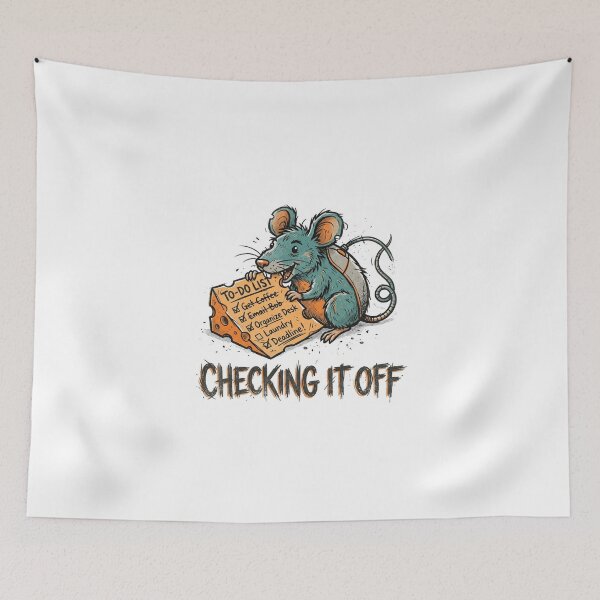 Item preview, Checking It Off Funny Computer Mouse To Do List designed and sold by Sanan Israyilli.