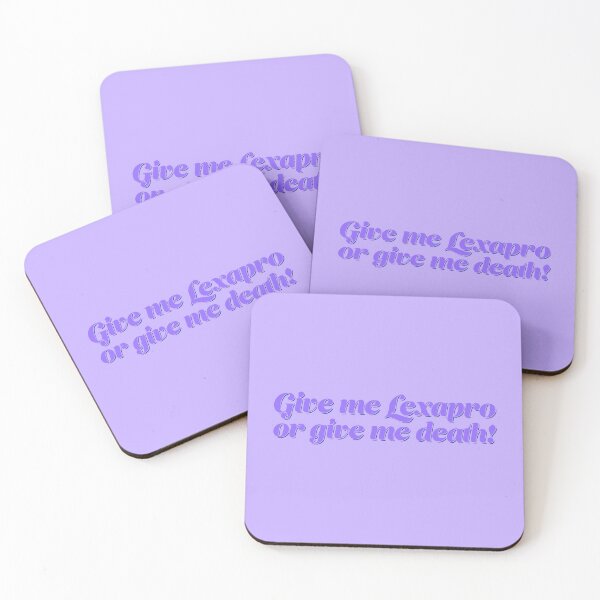 Item preview, Give Me Lexapro Or Give Me Death - Periwinkle designed and sold by sillyjess.