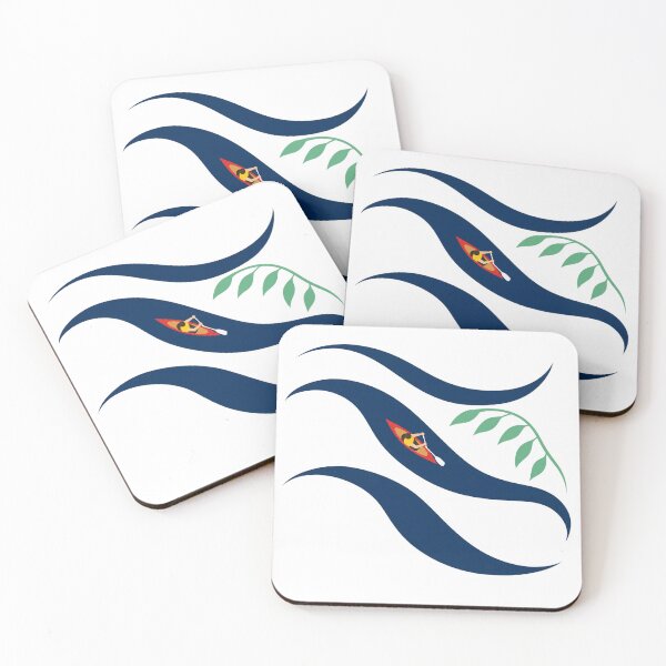 Item preview, Minimal Canoe and Flowing River Ribbons designed and sold by Drip stamp.