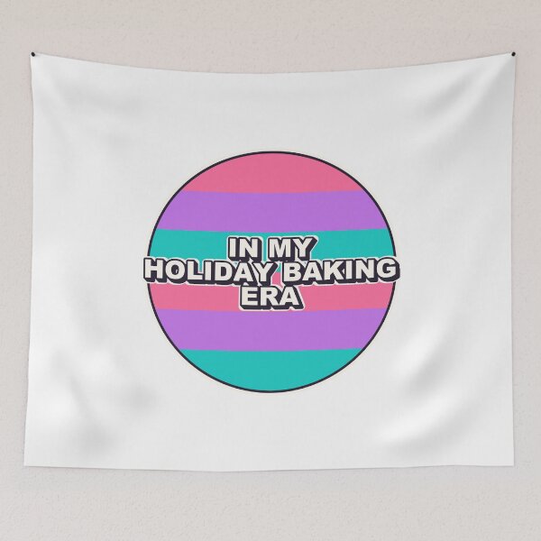 Item preview, In My Holiday Baking Era Retro Shirt Sticker designed and sold by Alphakenon.