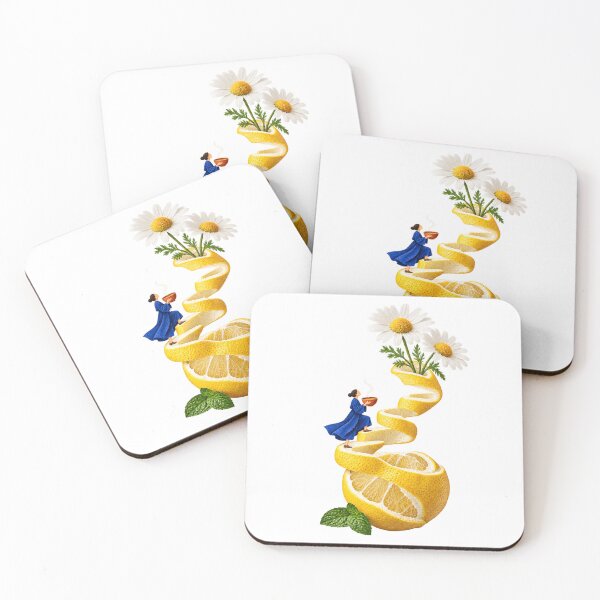 Item preview, Lemon Peel Staircase and Chamomile Tea Dream designed and sold by Drip stamp.