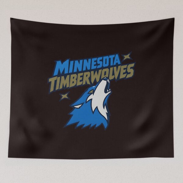 Item preview, Minnesota Howling Wolf Retro Sport Logo designed and sold by ThresholdBlue.