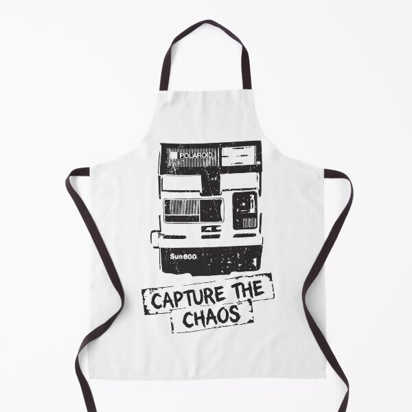 Item preview, Ilustración en blanco y negro de una cámara Polaroid vintage grunge de los 90 designed and sold by drift&sketch.
