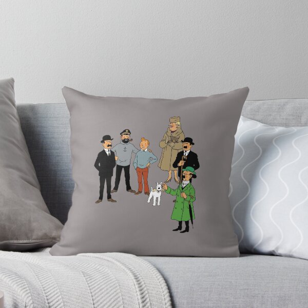 Item preview, Tintin Group Shot with Snowy, Haddock, and Castafiore-8 designed and sold by NimrodHorvath.
