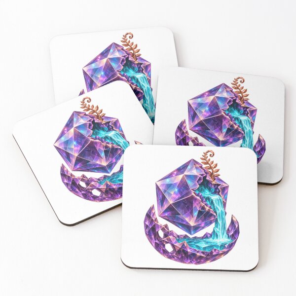 Item preview, Faceted Crystal Waterfall Fantasy designed and sold by Drip stamp.