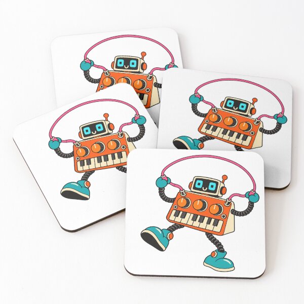 Item preview, Dancing Synthesizer Robot with Patch Cable designed and sold by Drip stamp.