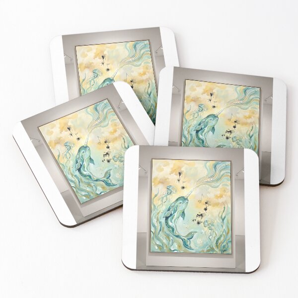 Item preview, Narwhal Symphony Composer – Music of the Deep designed and sold by PictoVibe.