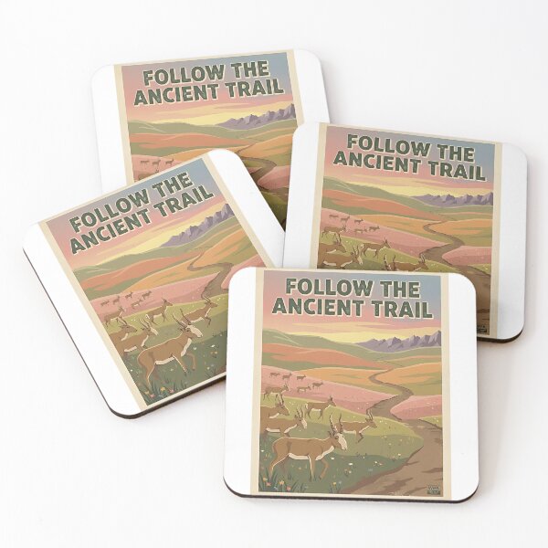 Item preview, Saiga Antelope Migration – Follow the Ancient Trail designed and sold by PictoVibe.
