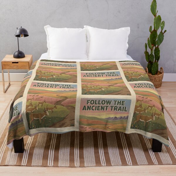Item preview, Saiga Antelope Migration – Follow the Ancient Trail designed and sold by PictoVibe.