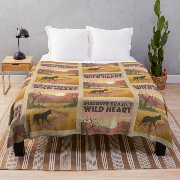 Item preview, Maned Wolf Cerrado – Brazil's Wild Heart designed and sold by PictoVibe.