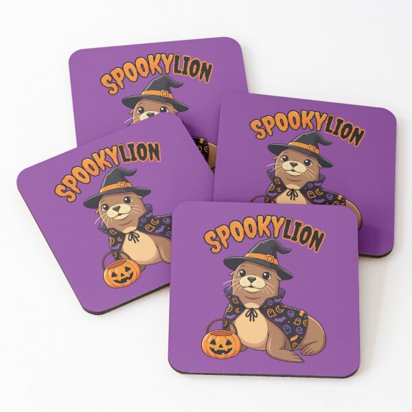 Item preview, Sea Lion Spooky - SpookyLion - Halloween v.2 designed and sold by ByGio.