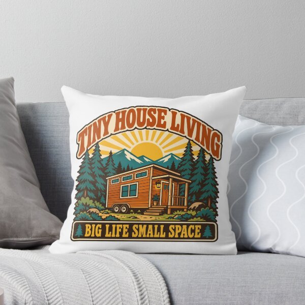 Item preview, Tiny House Gift - Big Life Small Space designed and sold by RedRubyBubble.